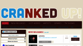 What Mp3crank.com website looked like in 2014 (10 years ago)