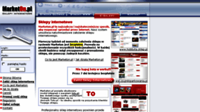 What Marketon.pl website looked like in 2014 (10 years ago)