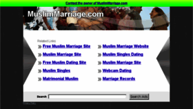 What Muslimmarriage.com website looked like in 2014 (10 years ago)