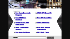 What Mp3ga.com website looked like in 2014 (10 years ago)