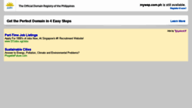 What Mywap.com.ph website looked like in 2014 (10 years ago)