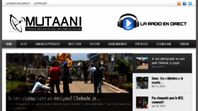 What Mutaani.com website looked like in 2014 (10 years ago)