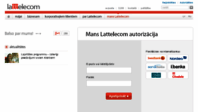 What Manslattelecom.lv website looked like in 2014 (10 years ago)