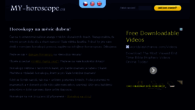 What My-horoscope.eu website looked like in 2014 (10 years ago)