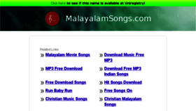 What Malayalamsongs.com website looked like in 2014 (10 years ago)