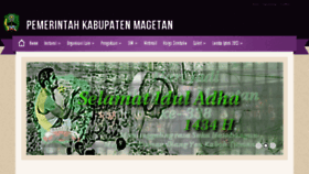 What Magetankab.go.id website looked like in 2014 (10 years ago)
