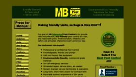 What Mbintegrated.com website looked like in 2014 (11 years ago)