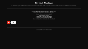 What Mixedmotive.com website looked like in 2014 (10 years ago)