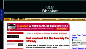 What Mlmbhaskar.com website looked like in 2014 (10 years ago)