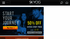 What M.skycig.co.uk website looked like in 2014 (10 years ago)