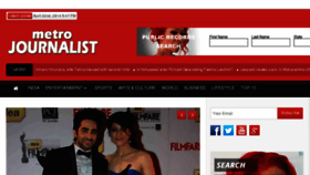 What Metrojournalist.com website looked like in 2014 (10 years ago)