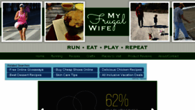 What Myfrugalwife.com website looked like in 2014 (10 years ago)