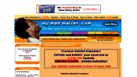 What Mymadmailer.com website looked like in 2014 (9 years ago)