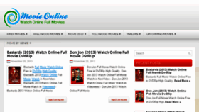 What Movieonline2u.com website looked like in 2014 (9 years ago)