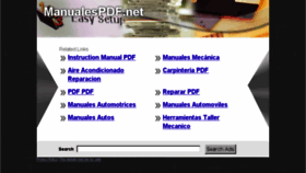 What Manualespdf.net website looked like in 2014 (10 years ago)