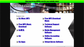 What Mp3dj.com website looked like in 2014 (10 years ago)