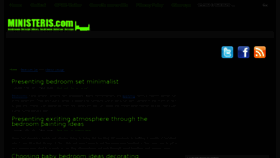 What Ministeris.com website looked like in 2014 (9 years ago)