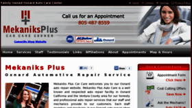 What Mekaniksplus.com website looked like in 2014 (10 years ago)