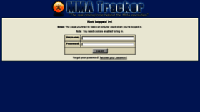 What Mma-tracker.org website looked like in 2014 (9 years ago)