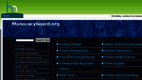 What Monocacyboard.org website looked like in 2014 (10 years ago)