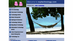 What Mytechnology.com website looked like in 2014 (9 years ago)