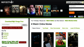 What Movie4k.cc website looked like in 2014 (9 years ago)