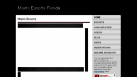 What Miamiescortsgfe.com website looked like in 2014 (9 years ago)
