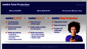 What Metrototalprotection.com website looked like in 2014 (9 years ago)