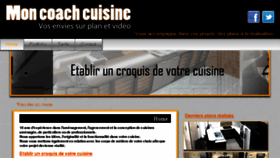 What Moncoachcuisine.com website looked like in 2014 (9 years ago)