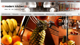 What Modern-kitchen.de website looked like in 2014 (9 years ago)