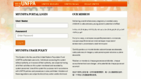 What Myunfpa.org website looked like in 2014 (9 years ago)