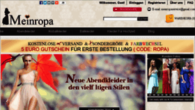 What Meinropa.de website looked like in 2014 (9 years ago)