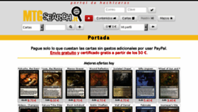 What Mtgsearch.it website looked like in 2014 (9 years ago)