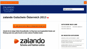 What Mode-gutschein.at website looked like in 2014 (9 years ago)