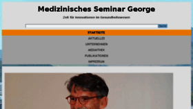 What Medizinisches-seminar-george.de website looked like in 2014 (9 years ago)