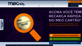 What Meocartao.com.br website looked like in 2014 (9 years ago)