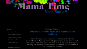 What Mamatime.net website looked like in 2014 (9 years ago)
