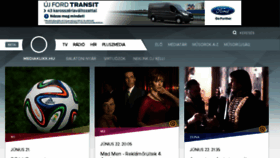 What Mediaklikk.hu website looked like in 2014 (9 years ago)