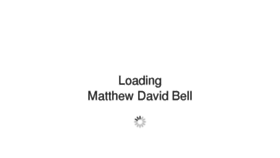 What Matthewdavidbell.com website looked like in 2014 (9 years ago)