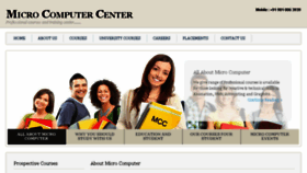 What Microcomputercenter.in website looked like in 2014 (9 years ago)