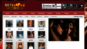 What Met4love.com website looked like in 2014 (9 years ago)