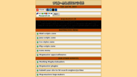What Mobiwapmasterz.wapka.mobi website looked like in 2014 (9 years ago)