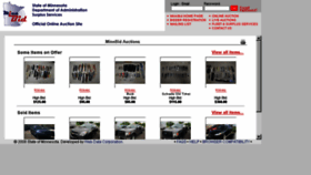 What Minnbid.org website looked like in 2014 (9 years ago)