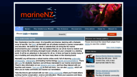 What Marinenz.org.nz website looked like in 2014 (9 years ago)
