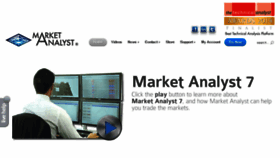 What Market-analyst.com website looked like in 2014 (9 years ago)