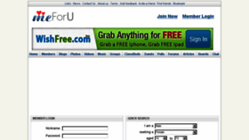 What Meforu.com website looked like in 2014 (9 years ago)