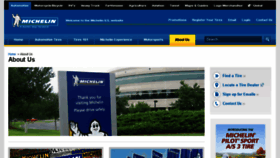 What Michelin-us.com website looked like in 2014 (9 years ago)