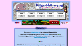 What Midgard-library.org website looked like in 2014 (9 years ago)