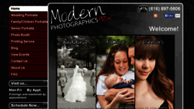What Modernphotographics.com website looked like in 2014 (9 years ago)