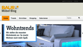 What Moebelblog-baur.de website looked like in 2014 (9 years ago)